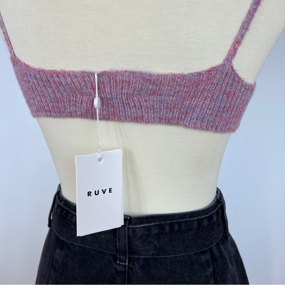 RUVE Rika Knit Top in Berry (Rare Color) - Picture 4 of 11